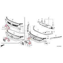 Load image into Gallery viewer, [NEW] JDM HONDA CIVIC FK8 2017 Front Grill GENUINE OEM
