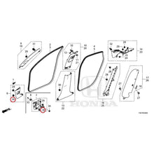 Load image into Gallery viewer, [NEW] JDM HONDA CIVIC FL5 2023 Pillar Garnish GENUINE OEM
