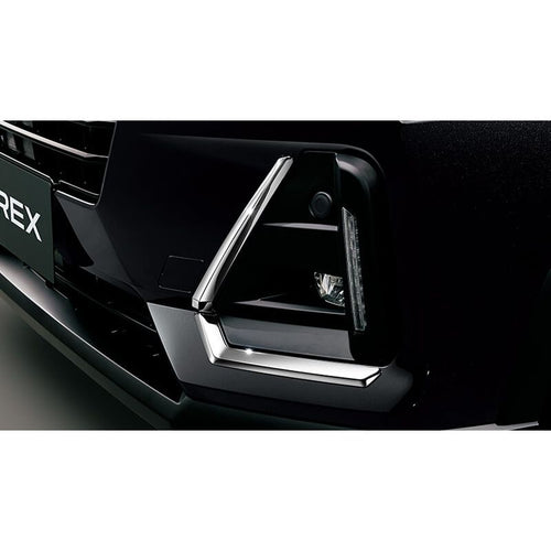 [NEW] JDM Subaru REX A20#F Front Bumper Side Garnish Plating Genuine OEM
