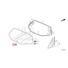 Load image into Gallery viewer, [NEW] JDM HONDA FIT e:HEV GR3 2023 Rear Windshield Glass/Quarter Glass GENUINE OEM
