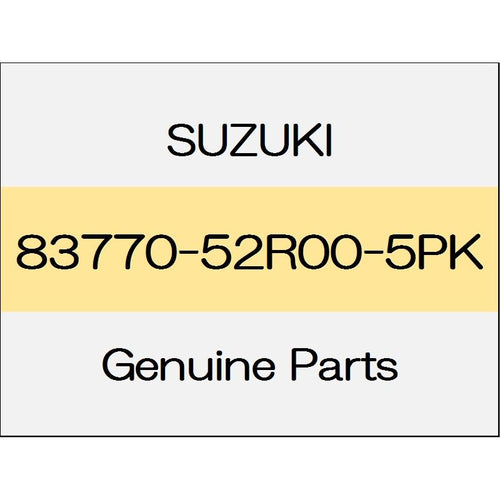 [NEW] JDM SUZUKI SWIFT ZC13/43/53/83,ZD53/83 Back door trim 83770-52R00-5PK GENUINE OEM