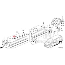 Load image into Gallery viewer, [NEW] JDM HONDA ODYSSEY RC1 2021 Garnish/Rear Inner Fender GENUINE OEM
