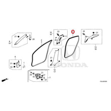 Load image into Gallery viewer, [NEW] JDM HONDA CIVIC FK8 2020 Pillar Garnish GENUINE OEM
