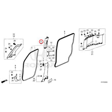 Load image into Gallery viewer, [NEW] JDM HONDA STEP WGN e:HEV RP8 2022 Pillar Garnish GENUINE OEM
