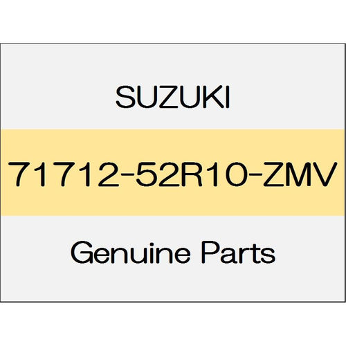 [NEW] JDM SUZUKI SWIFT ZC13/43/53/83,ZD53/83 Front bumper cap body color code (ZMV) 71712-52R10-ZMV GENUINE OEM