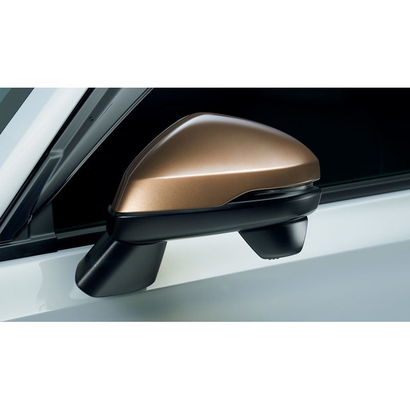 [NEW] JDM Honda VEZEL RV Door Mirror Cover Glossy Copper  Genuine OEM