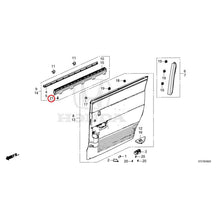 Load image into Gallery viewer, [NEW] JDM HONDA STEP WGN e:HEV RP8 2022 Sliding Door Lining GENUINE OEM
