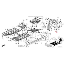 Load image into Gallery viewer, [NEW] JDM HONDA LEGEND HYBRID KC2 2018 Side Sill Garnish/Under Cover GENUINE OEM
