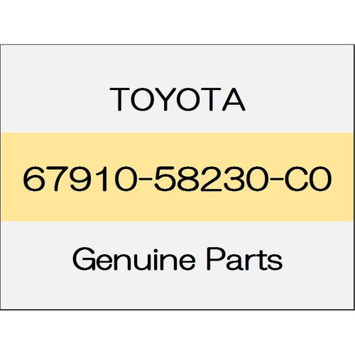 [NEW] JDM TOYOTA ALPHARD H3# Door scuff plate Assy (R) Alphard 67910-58230-C0 GENUINE OEM