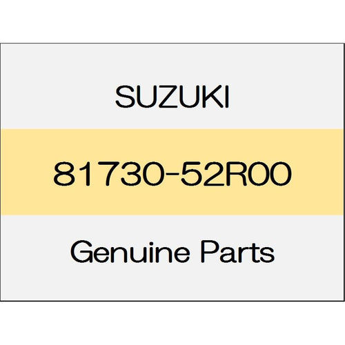 [NEW] JDM SUZUKI SWIFT ZC13/43/53/83,ZD53/83 Front door rear lower sash (R) 81730-52R00 GENUINE OEM