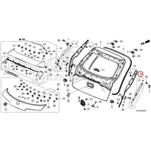 Load image into Gallery viewer, [NEW] JDM HONDA ZR-V RZ3 2023 Tailgate GENUINE OEM
