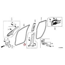Load image into Gallery viewer, [NEW] JDM HONDA FIT HYBRID GP4 2012 Pillar Garnish GENUINE OEM
