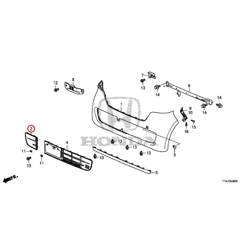 [NEW] JDM HONDA N-BOX JF3 2021 Front Bumper (1) GENUINE OEM