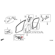 Load image into Gallery viewer, [NEW] JDM HONDA CIVIC FK8 2017 Pillar Garnish GENUINE OEM
