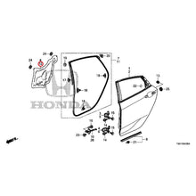 Load image into Gallery viewer, [NEW] JDM HONDA CIVIC FC1 2020 Rear Door Panel GENUINE OEM
