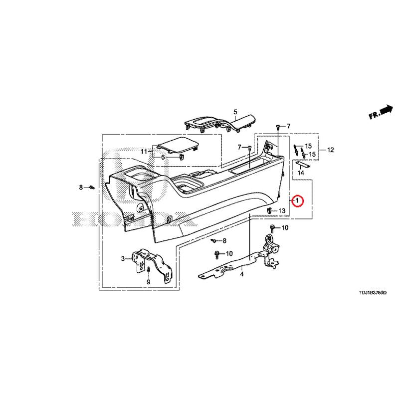 [NEW] JDM HONDA S660 JW5 2020 Rear Console GENUINE OEM