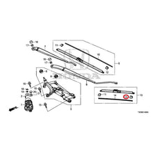 Load image into Gallery viewer, [NEW] JDM HONDA FIT HYBRID GP5 2017 Front Windshield Wiper GENUINE OEM
