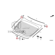 Load image into Gallery viewer, [NEW] JDM HONDA CIVIC FK8 2017 Rear Windshield Glass GENUINE OEM
