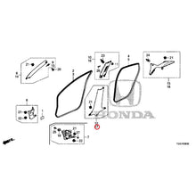Load image into Gallery viewer, [NEW] JDM HONDA CIVIC FK8 2017 Pillar Garnish GENUINE OEM
