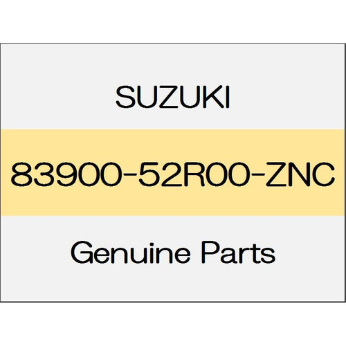 [NEW] JDM SUZUKI SWIFT ZC13/43/53/83,ZD53/83 Back door spoiler Assy body color code (ZNC) 83900-52R00-ZNC GENUINE OEM