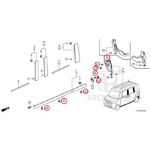 Load image into Gallery viewer, [NEW] JDM HONDA N-BOX CUSTOM JF3 2021 Molding/Side Sill Garnish GENUINE OEM
