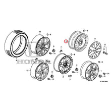 Load image into Gallery viewer, [NEW] JDM HONDA CR-Z ZF2 2014 Tire/Wheel Disc GENUINE OEM
