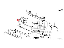 Load image into Gallery viewer, [NEW] JDM HONDA CIVIC FC1 2020 Rear Bumper GENUINE OEM
