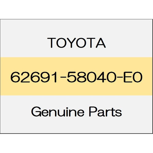 [NEW] JDM TOYOTA ALPHARD H3# Quota trim ornament (R) 1801 ~ Standard system G 62691-58040-E0 GENUINE OEM
