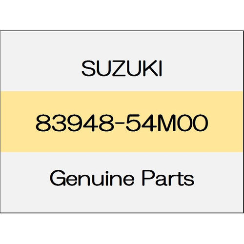 [NEW] JDM SUZUKI SWIFT ZC13/43/53/83,ZD53/83 Back door garnish center clip 83948-54M00 GENUINE OEM