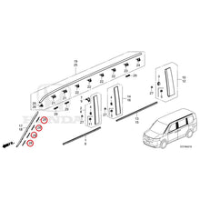 Load image into Gallery viewer, [NEW] JDM HONDA STEP WGN e:HEV RP8 2022 Molding GENUINE OEM
