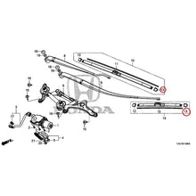 Load image into Gallery viewer, [NEW] JDM HONDA STEP WGN SPADA RP5 2020 Front Windshield Wiper GENUINE OEM
