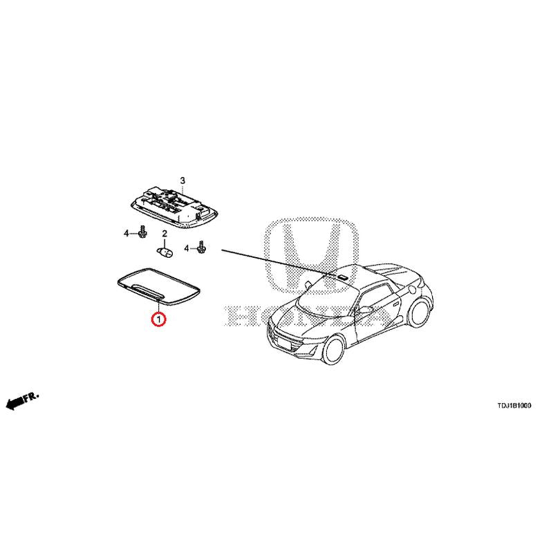 [NEW] JDM HONDA S660 JW5 2020 Interior Lights GENUINE OEM