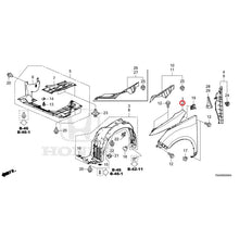 Load image into Gallery viewer, [NEW] JDM HONDA ODYSSEY RC1 2021 Front Fenders GENUINE OEM
