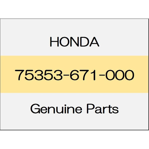 [NEW] JDM HONDA VEZEL RU Lock, screw 75353-671-000 GENUINE OEM