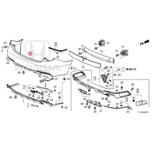 Load image into Gallery viewer, [NEW] JDM HONDA LEGEND HYBRID KC2 2020 Rear Bumper (120/130/520) GENUINE OEM
