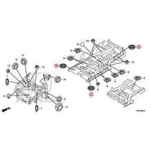 Load image into Gallery viewer, [NEW] JDM HONDA GRACE HYBRID GM4 2015 Grommets (Front) GENUINE OEM
