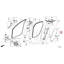 Load image into Gallery viewer, [NEW] JDM HONDA CIVIC FL1 2025 Pillar Garnish GENUINE OEM
