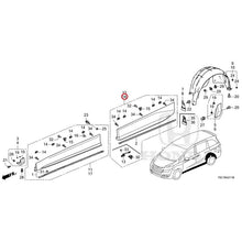 Load image into Gallery viewer, [NEW] JDM HONDA ODYSSEY e:HEV RC5 2024 Garnish/Rear Inner Fender GENUINE OEM
