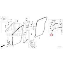 Load image into Gallery viewer, [NEW] JDM HONDA FREED e:HEV GT8 2025 Pillar Garnish GENUINE OEM
