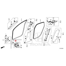 Load image into Gallery viewer, [NEW] JDM HONDA CIVIC FL1 2022 Pillar Garnish GENUINE OEM
