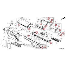 Load image into Gallery viewer, [NEW] JDM HONDA ODYSSEY e:HEV RC5 2024 Instrument panel garnish (passenger side) (2) GENUINE OEM
