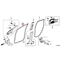 Load image into Gallery viewer, [NEW] JDM HONDA FIT HYBRID GP4 2012 Pillar Garnish GENUINE OEM
