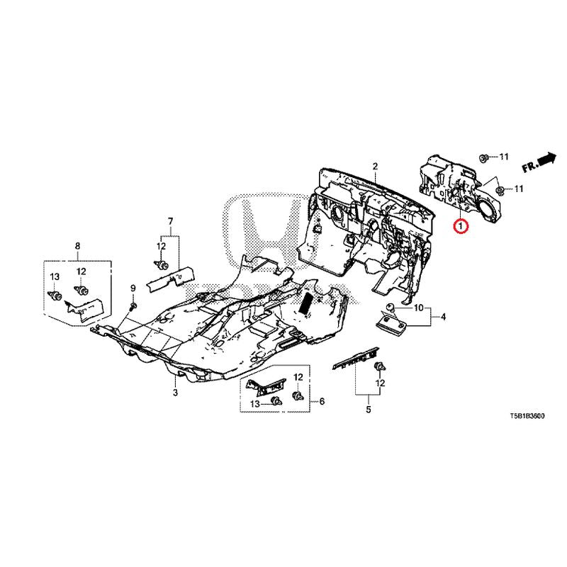 [NEW] JDM HONDA FIT GK4 2017 Floor Mat GENUINE OEM