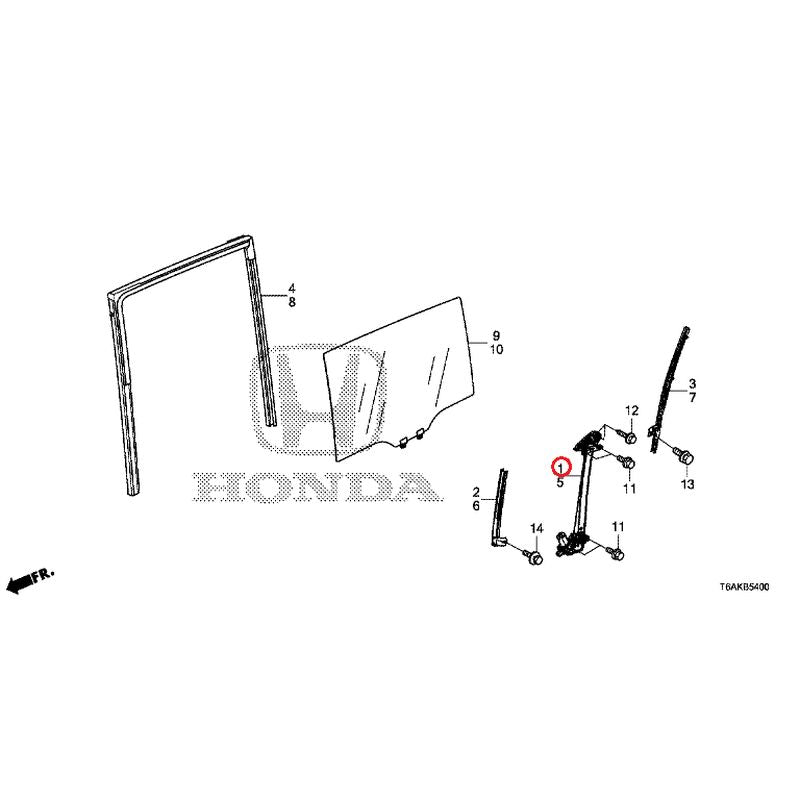 [NEW] JDM HONDA ODYSSEY RC1 2021 Sliding Door Glass/Regulator GENUINE OEM