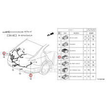 Load image into Gallery viewer, [NEW] JDM HONDA LEGEND HYBRID KC2 2016 Electrical Connector (Rear) GENUINE OEM
