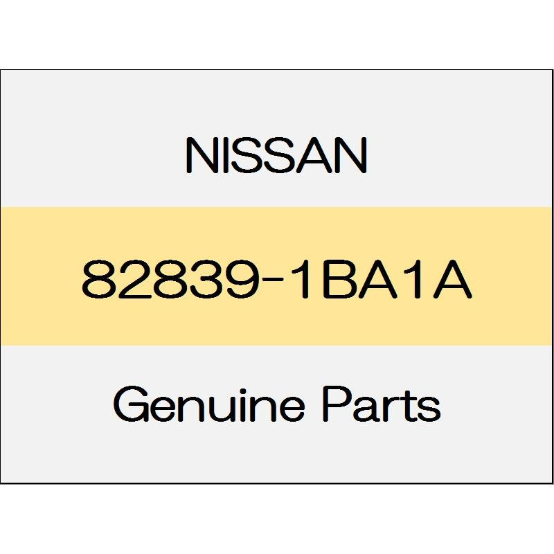 [NEW] JDM NISSAN SKYLINE CROSSOVER J50 Rear door partition seal (L) 82839-1BA1A GENUINE OEM