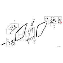 Load image into Gallery viewer, [NEW] JDM HONDA VEZEL RV3 2021 Pillar Garnish GENUINE OEM
