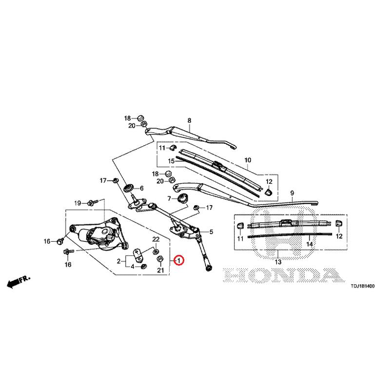 [NEW] JDM HONDA S660 JW5 2020 Windshield Wiper GENUINE OEM