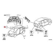 Load image into Gallery viewer, [NEW] JDM HONDA FIT e:HEV GR3 2020 Emblem Caution Label GENUINE OEM

