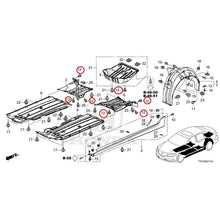 Load image into Gallery viewer, [NEW] JDM HONDA LEGEND HYBRID KC2 2016 Side Sill Garnish/Under Cover GENUINE OEM
